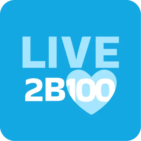 LIVE2B100 Logo